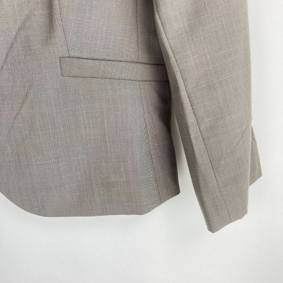Calvin Klein Gray Two Button Blazer 12 - Picture 2 of 14